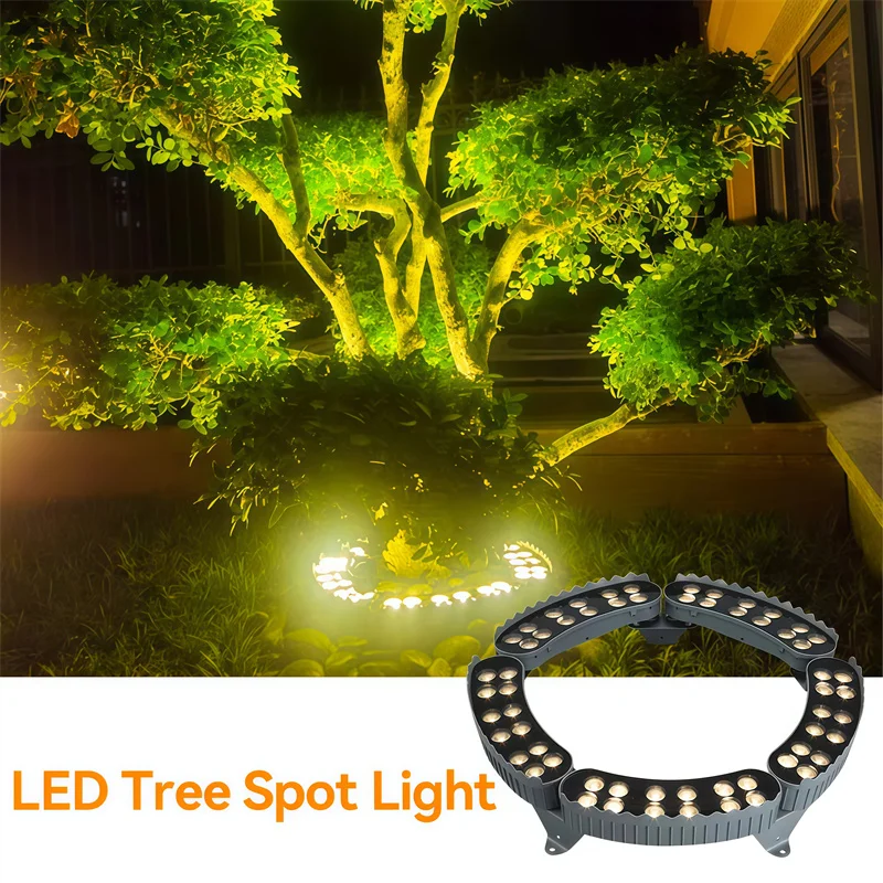 Outdoor LED Lawn Lamp IP65 Waterproof Garden Tree Hug Light for Path Yard Landscape Night Decor Home Garden Lighting Terrace