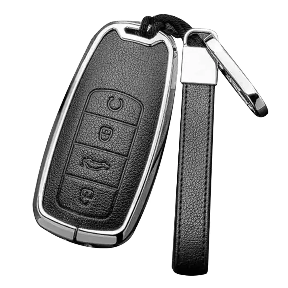

Чехол для ключей от автомобиля, чехол для ключей 8 PRO 7 PRO для Chery Tiggo, кожа, цинковый сплав + кожа для Chery Tiggo, высокое качество, новинка
