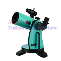Telescope 60 with Dobsonian Mount cell phone 60mm Aperture 750mm Focal Length with Finderscope Phone Adapter Tabletop Telescope