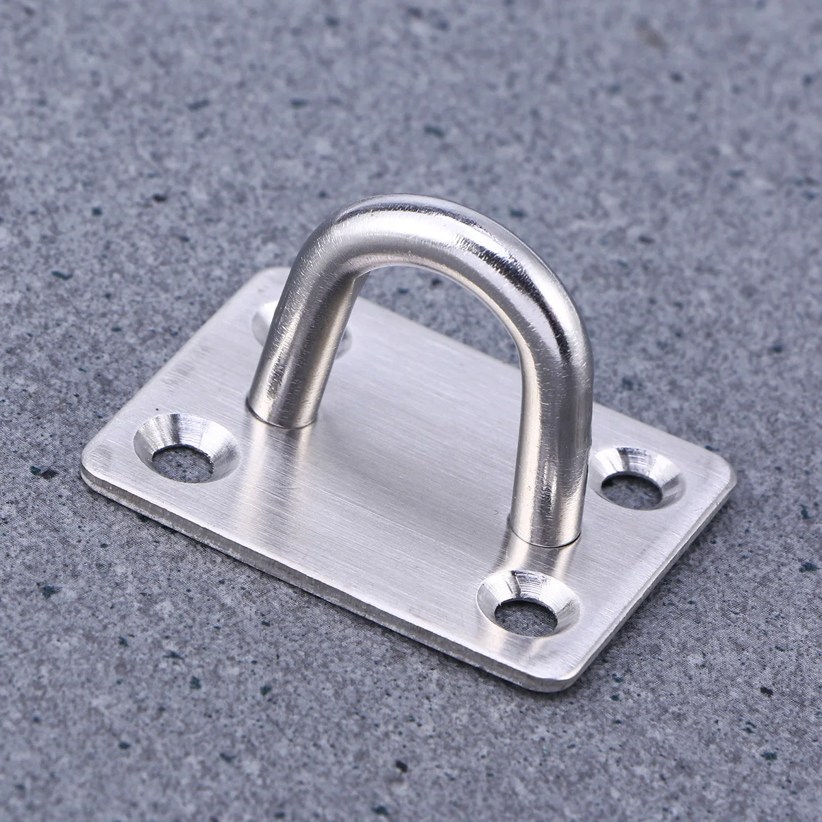 

Stainless Hasp Lock Hasp Door Clasp Lock Padlock Garage Shed Container 304 Steel Silver 5Inch