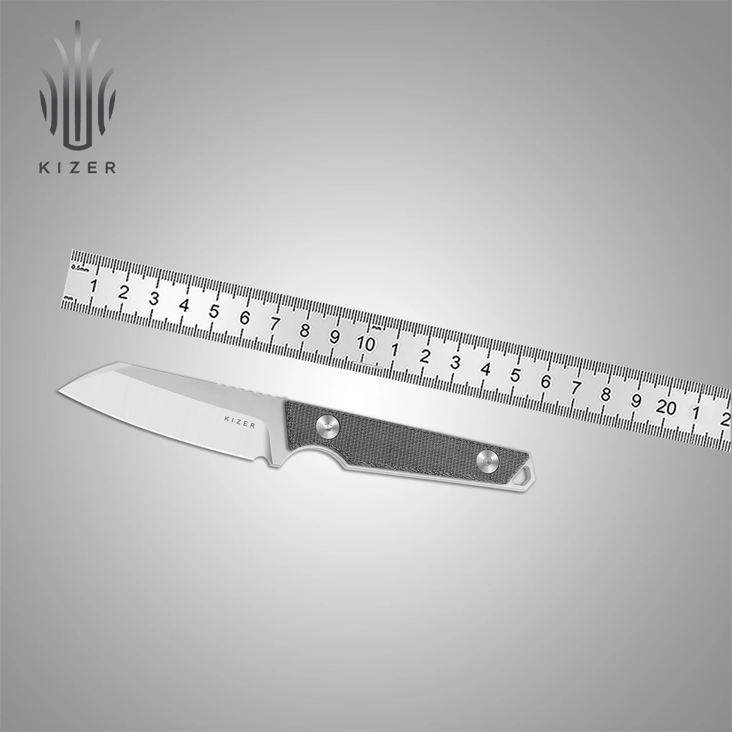 

Kizer Fixed Blade Knife 1079A1/A2/A3 Phasmids AEB-L Steel Blade G10/Chocolate Glacier/Micarta Handle Survival Knives 2025 New