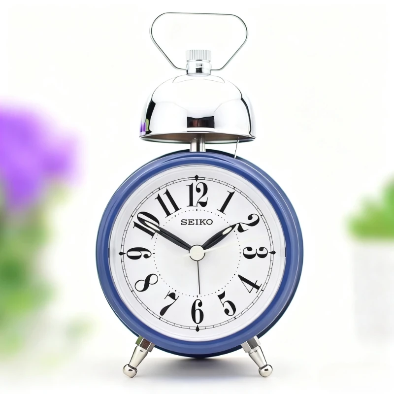 Student Retro Desk Clock Mute Nightstand Alarm Clock Living Room Watch Desktop Gadgets Restaurant Number Clock Home Decor Items