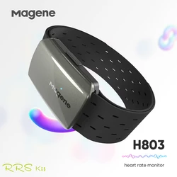 Magene cardiofrequenzimetro Monitor Dual Mode Bluetooth ANT H803 sensore braccio cinturino da polso Fitness Tracker battito cardiaco per Strava