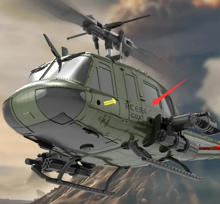 RC ERA C032 Uh-1 Huey RC هليكوبتر إكسسوارات قطع غيار 7.4 فولت 350 مللي أمبير بطارية ليبو