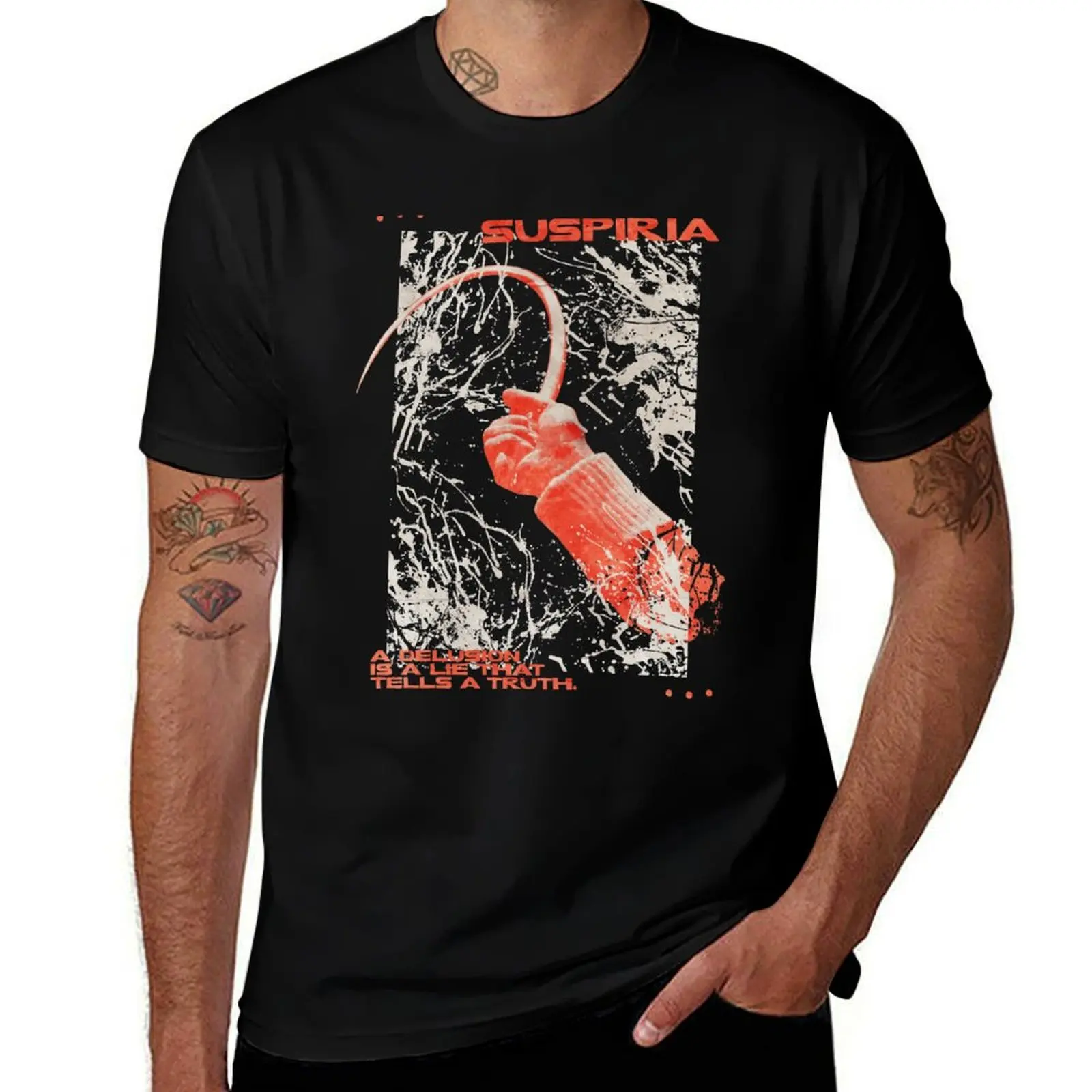 

Delusional Truth - Suspiria T-Shirt t shirt man cotton graphic t shirts for man T-Shirt