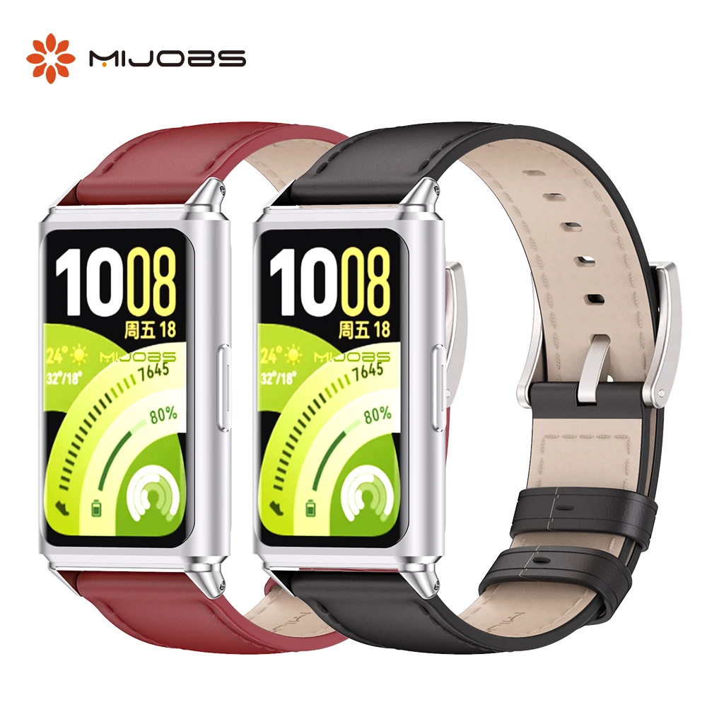 Strap For Huawei Band 11 Pro WatchBand for Huawei Smart Band 11 Pro Leather Wristband for Huawei 11 Pro Smartband Replacement