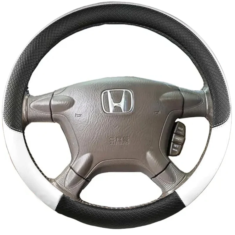 Car Steering Wheel Cover For Honda CR-V CRV 2002 2003 2004 2005 2006 Auto Artificial Leather Steering Wrap