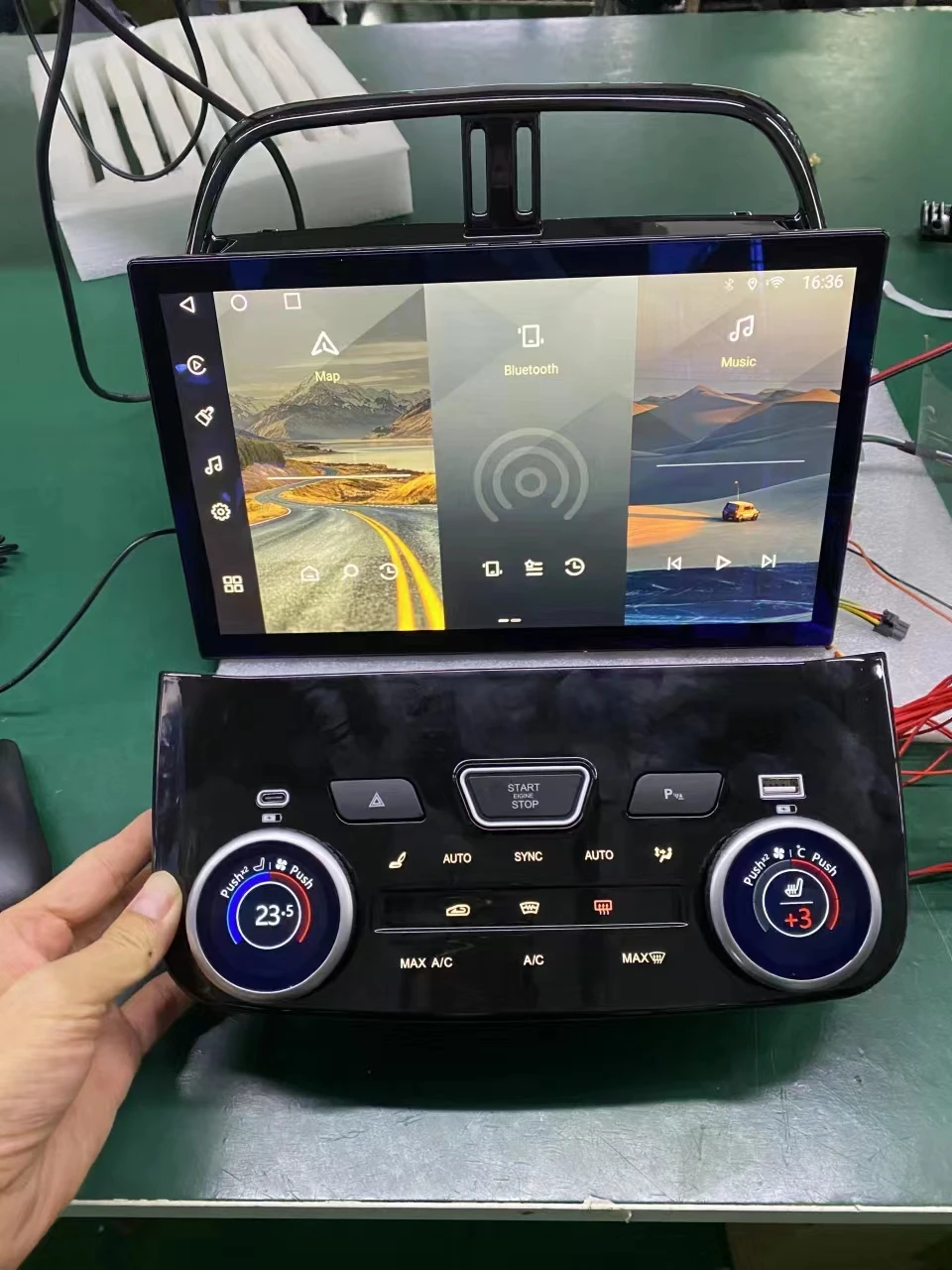 13.3 Inch Android Player For Jaguar F-pace F Pace 2016-2020 Car Radio 8+256GB Maps Navigation Carplay Auto Multimedia Head Unit view 4