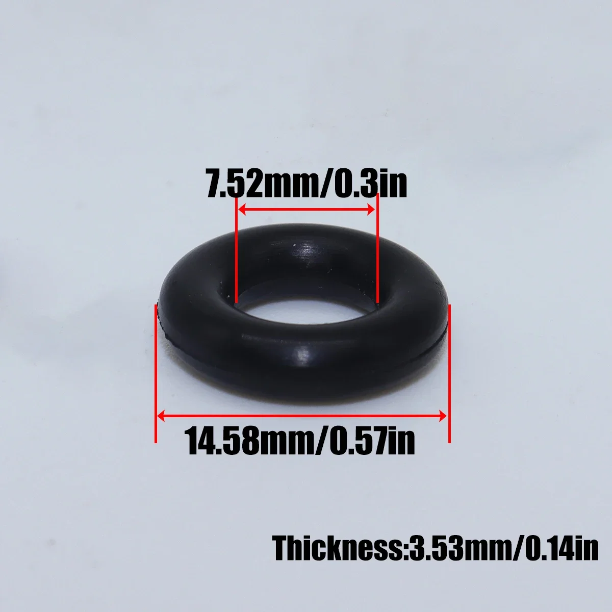 Brandstofinjector Insert Cup Seat voor Seat Exeo 3R 2009-2013 1.8T Controle Motor Pakking O-Ringen Nozzle Afdichtring Duurzame Onderdelen