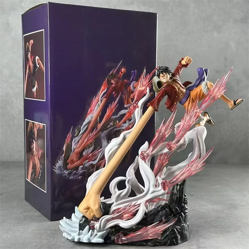 

One Piece Gk Long Arm Machine Gun Luffy Battle Form Model Toy Figure Collectible Boxed Action Figure For Kids And Adults