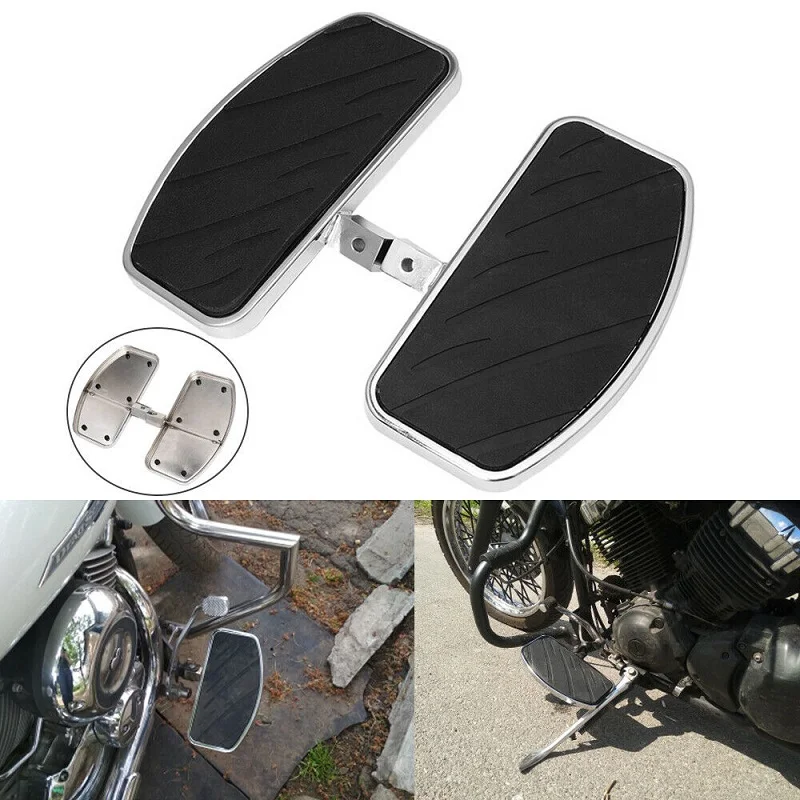 Motorcycle Front Rider Footboard Footrest Pedal For Honda Magna VF250/750 Yamaha V-STAR