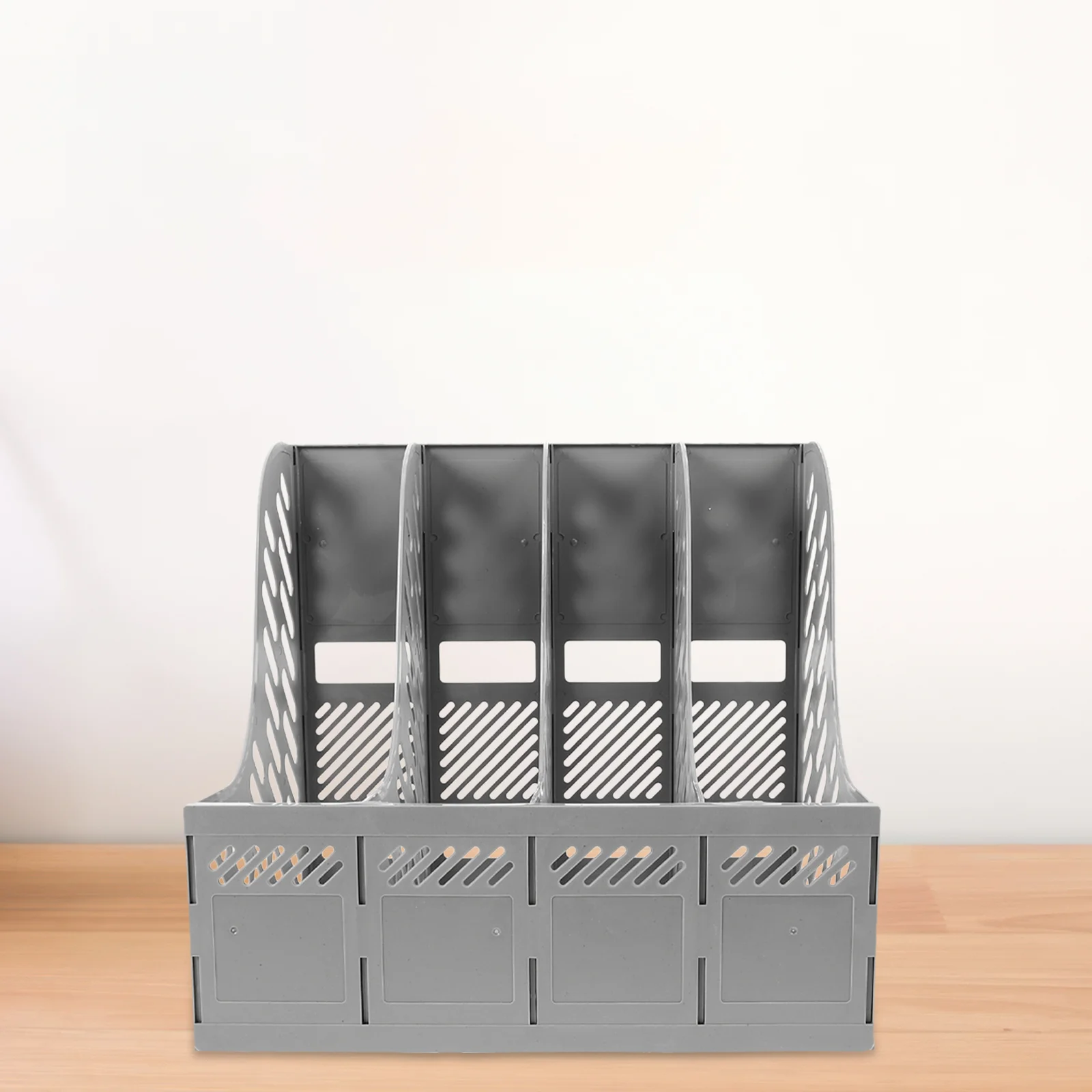 1 satz 1 Set Halter Dokument Lagerung Organizer Dokument Rack Desktop Datei Stehen Für Ordner Buchstaben Datei Organizer Rack