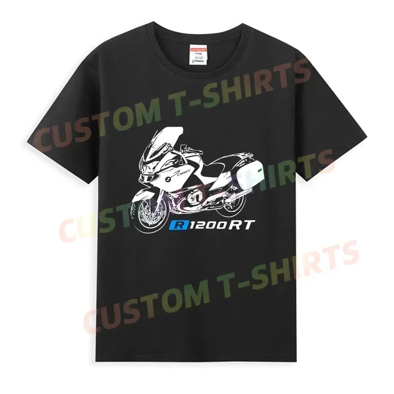 

2025 Men T Shirt Casual New R1200RT T-shirt Graphic Oversized Sports Tops Breathable Comfortable Streetwear S-3XL Cool Tee