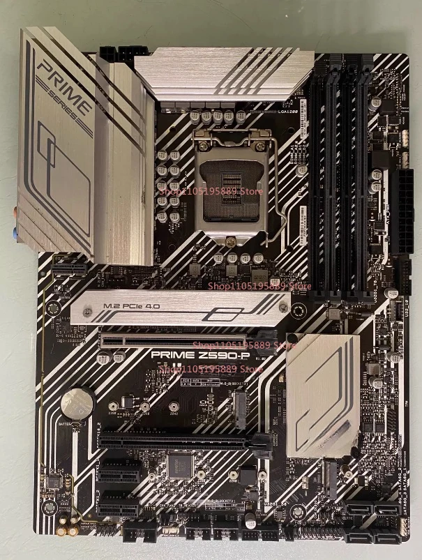 

Материнская плата ASUS PRIME Z590-P, интерфейс LGA1200, поддержка процессоров Intel 10/11 поколений, память DDR4, M.2 PCIe 4.0