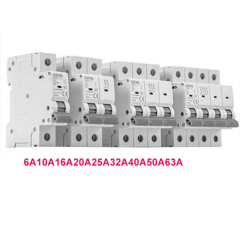 DC Circuit Breaker DC Solar Circuit Breaker for Photovoltaic System Overload Protection Micro Home 6A10A16A20A25A32A40A50A63A