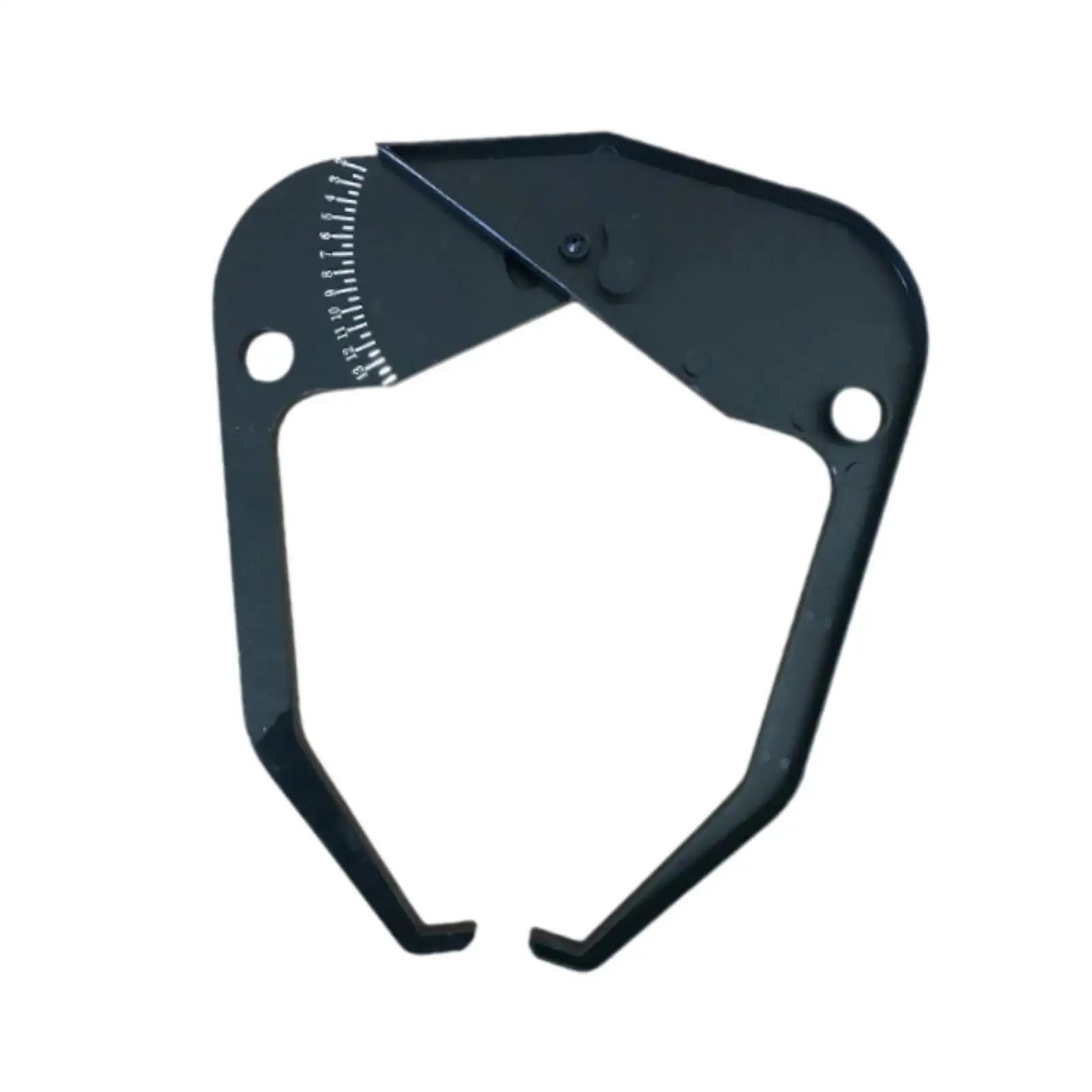 

Инструмент для измерения штангенциркуля балансира шин, черный, профессиональный, легко читаемый автомобильный инструмент для измерения ширины обода автомобиля