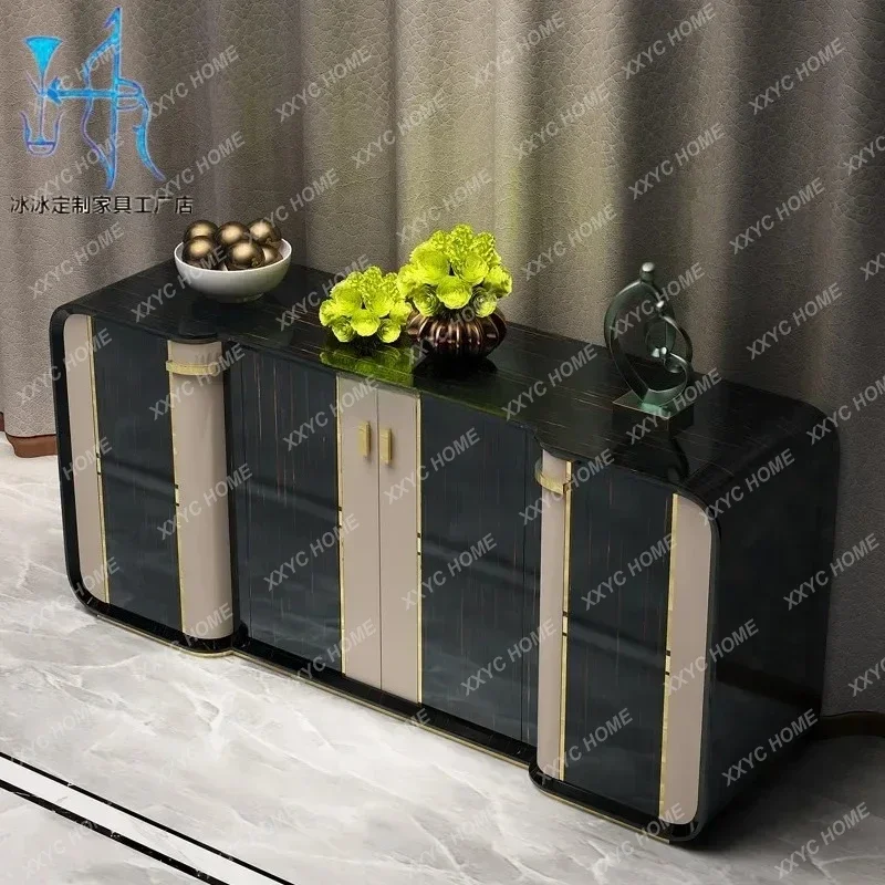 

TTTTAamerican Light Роскошный дверной шкаф Креативный шкаф для хранения Перегородка Боковой шкаф Entry53