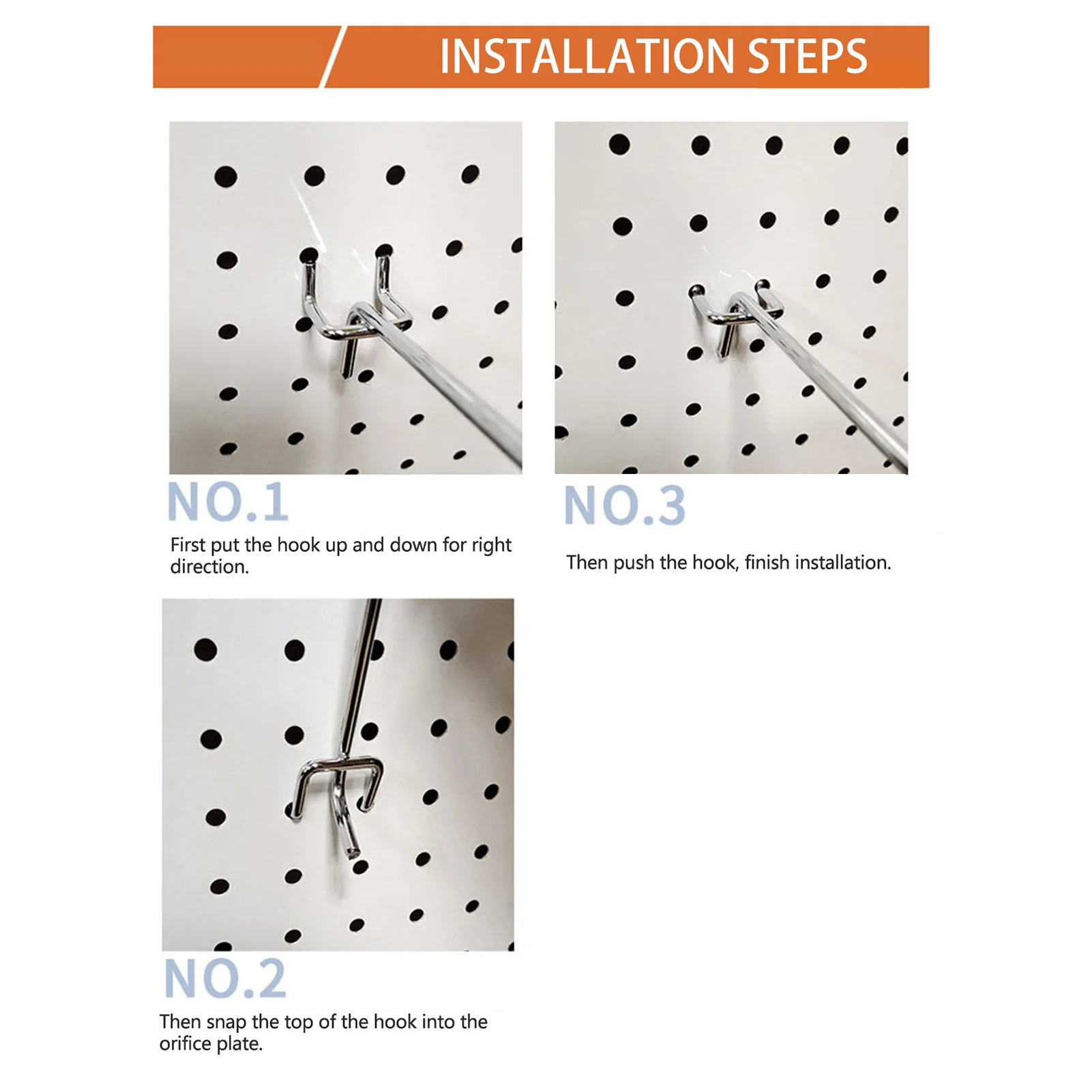 114Pcs/140Pcs Metal Pegboard Hooks Organizer Assortment Kit Peg Locks Hanging Applications