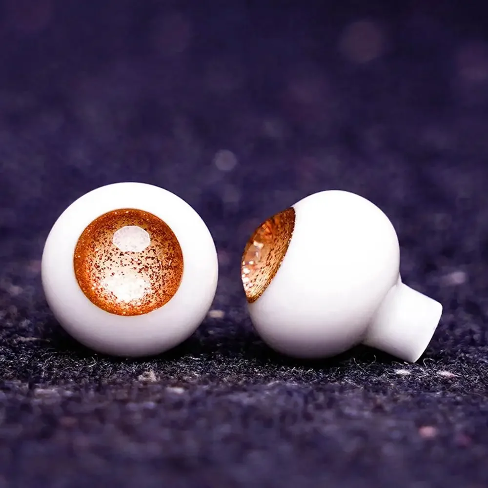 1 Pair 8mm 10mm 12mm 14mm Blue Black Glass Eyes Eyeball For BJD Doll DIY Doll Glass Eyes Making Accessories Safety Animal Toy