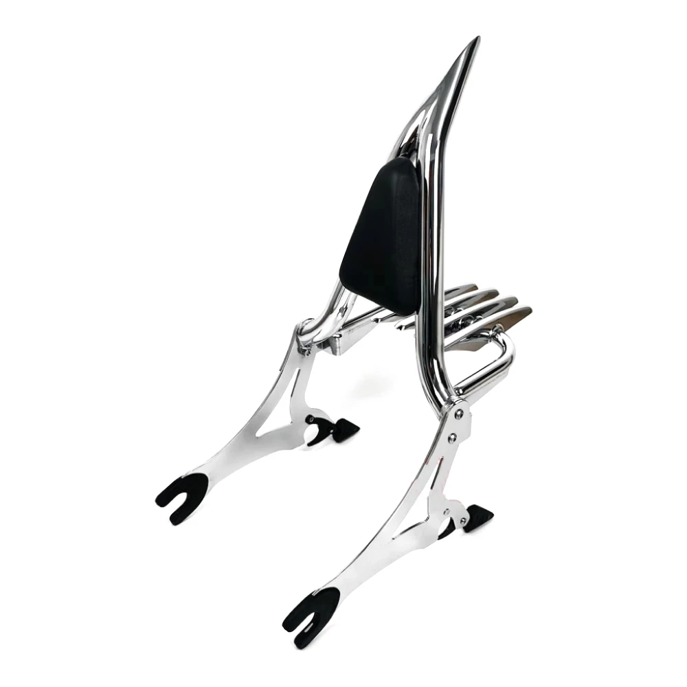 For Indian Springfield Dark Horse Chief Chieftain & Challenger Thickened Quick Release Pointed Bow Backrest Luggage Rack