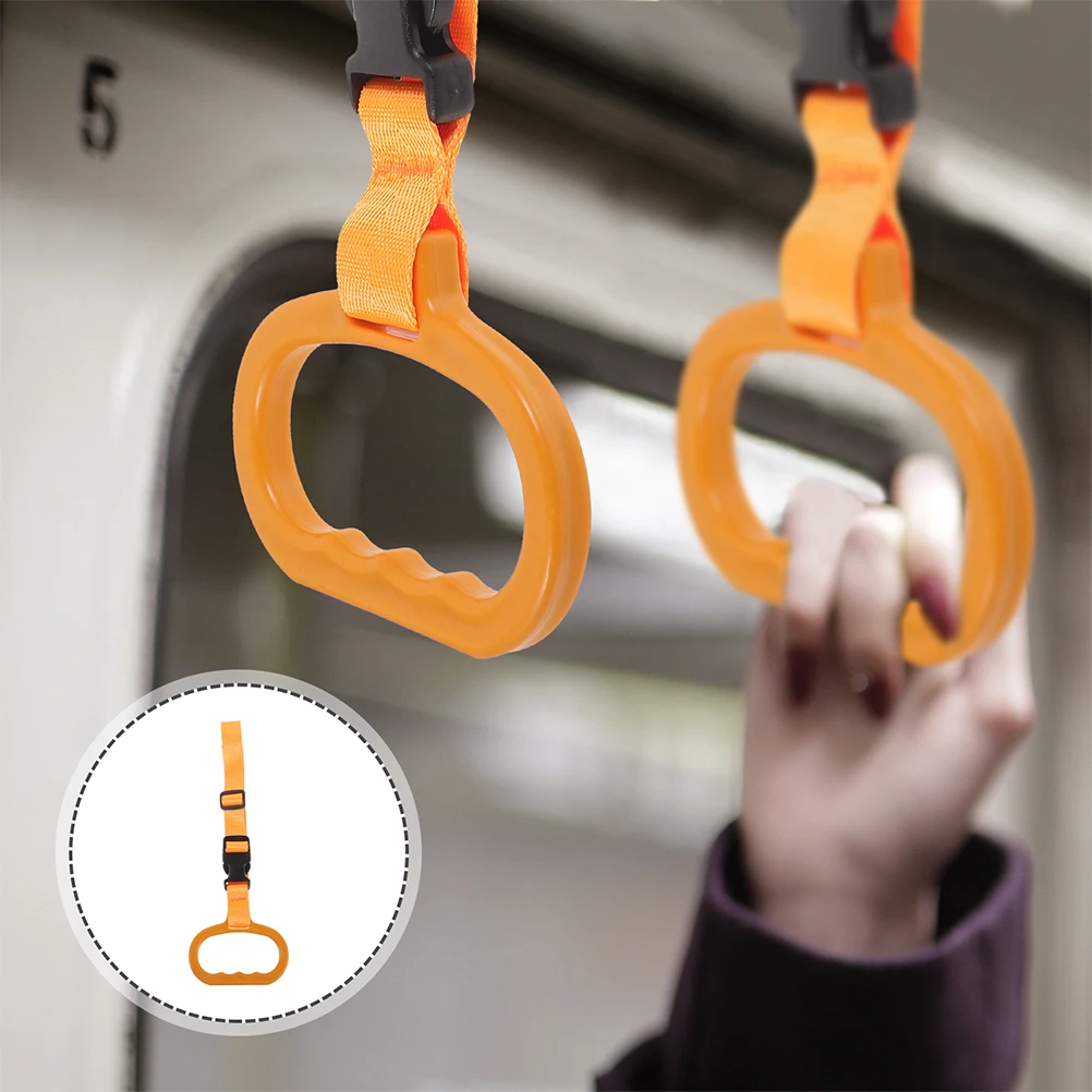 

2pcs For Elderly Grab Support Portable Vehicle Assist Handle Auto Adjustable Strap Universal Disabled Pregnant