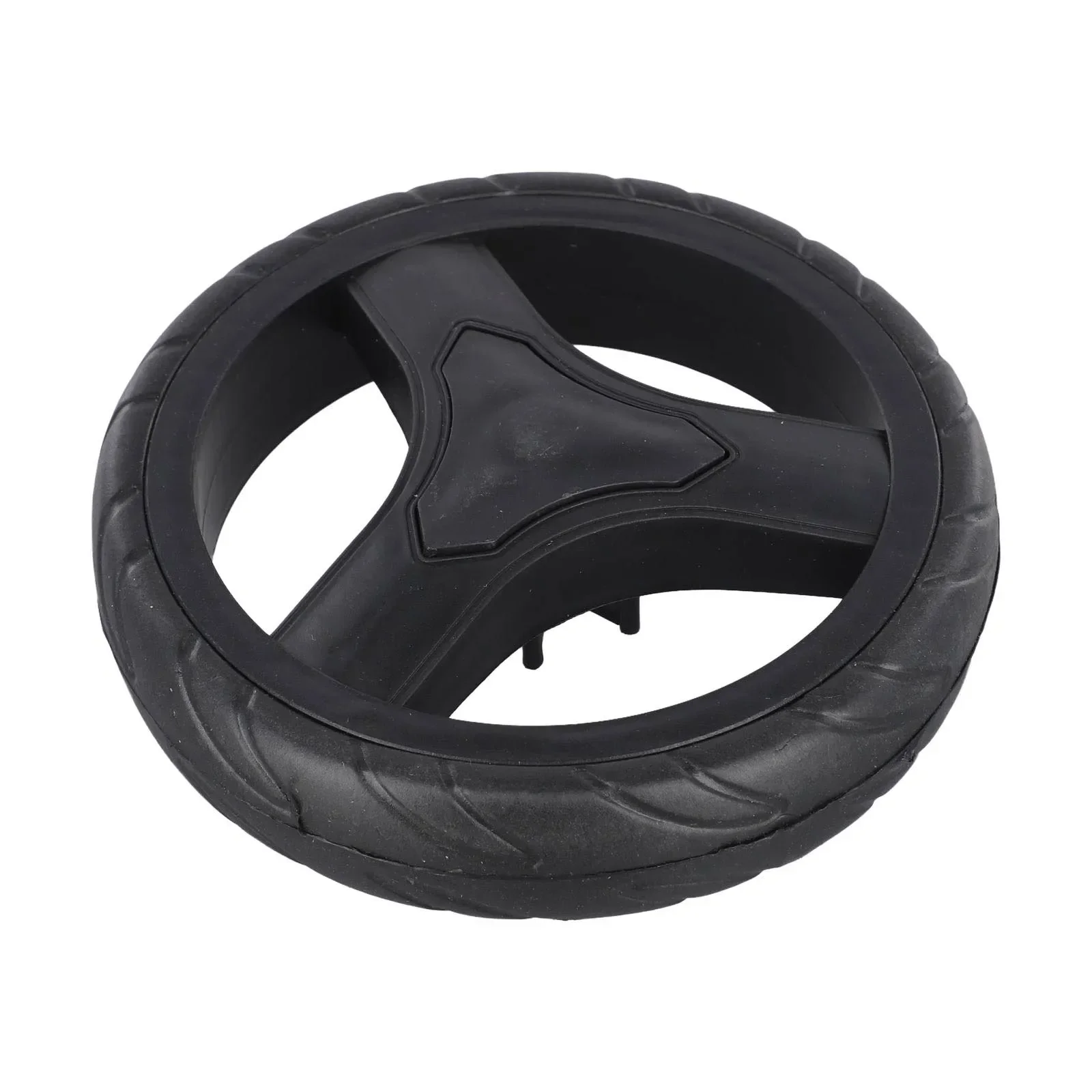 2 szt. Wózek na zakupy koło wózek wymiana koła gumowe plastikowe 170mm 8mm otwór do części DIY akcesoria