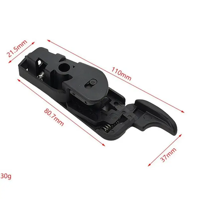 NONE Rechte Hand Taktische Molle Taille Pistole Holster Erweiterte Universal Pistole Holster Quick Pull Taille Gürtel für GLOCK 19 23 38 4