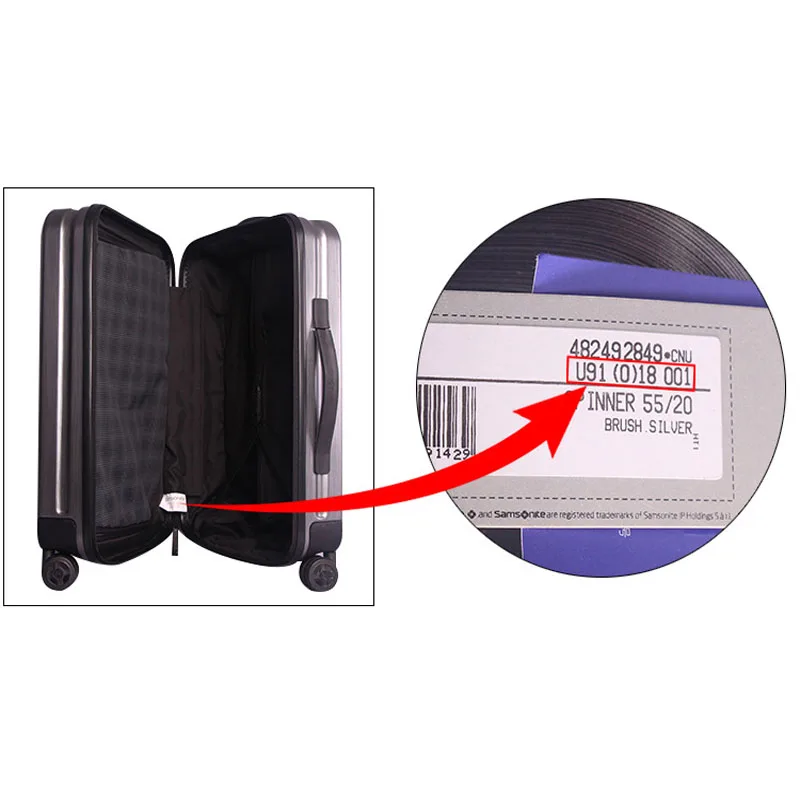 Juste de bagage pour Delsey, étui de protection Air Valise avec fermeture éclair, housses en cuir personnalisées, valise non incluse