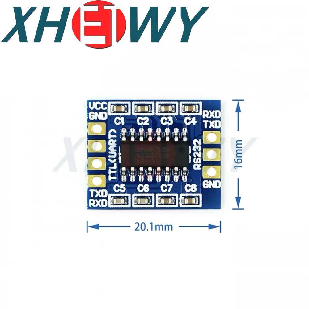 RS232 SP3232 TTL to RS232 Module RS232 to TTL Brush Line Serial Port Module