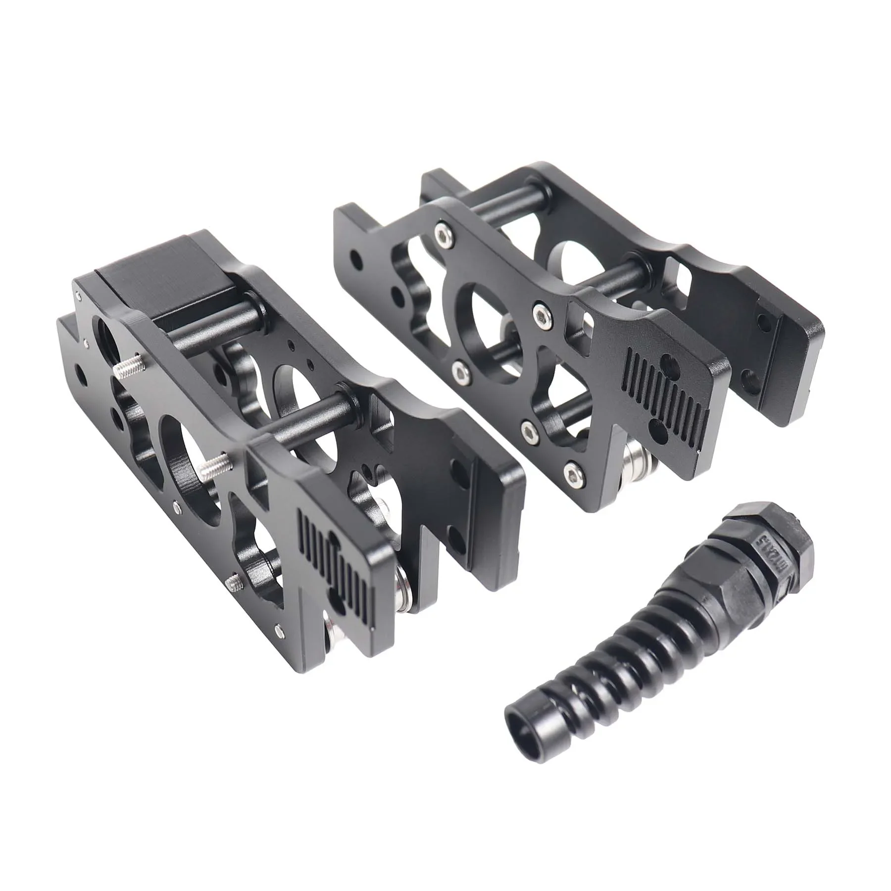SmCpBlurolls Voron 2.4 Trident 3D Printer Aluminum CNC Ultra Light AB Stepper Motor Drive Units AB Drive Frame Upper Lower Kit P