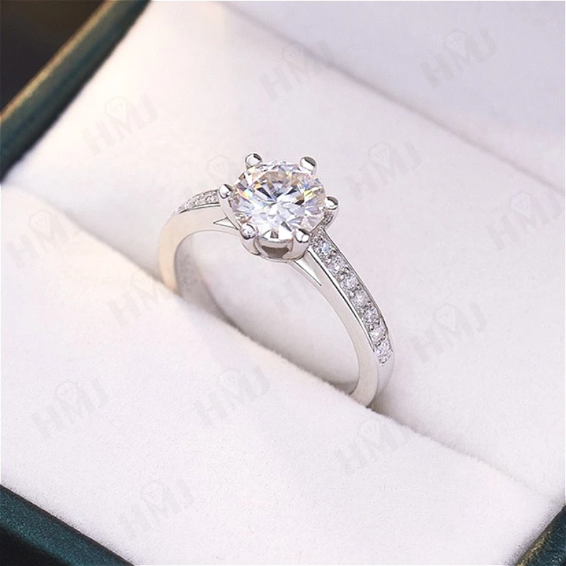 moissanite-ring-1ct-d-color-925-sterling-silver-inlaid-diamond-band-for-women-925-silver-promise-engagement-wedding-fine-jewelry