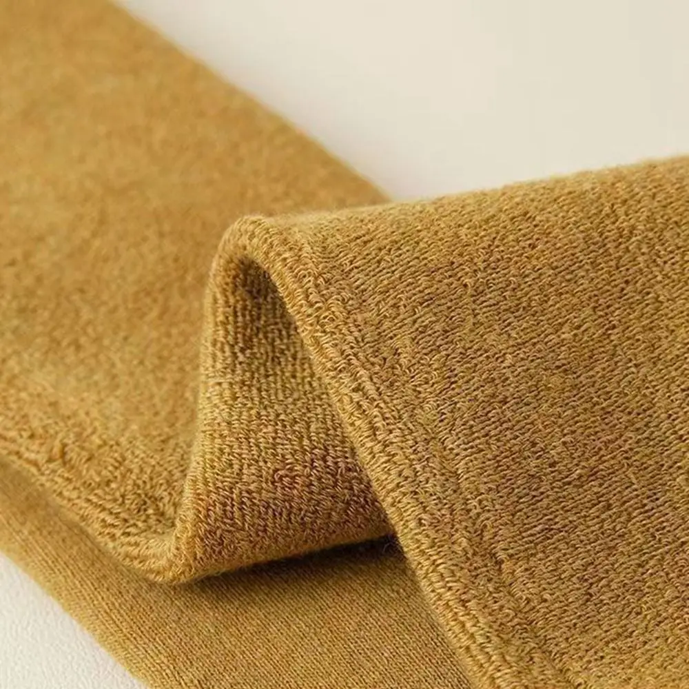 Comfortable Keep Warm Knee Protector Long Socks Thigh Knitted Foot Cover Thickened Solid Color Women Leg Warmers Autumn