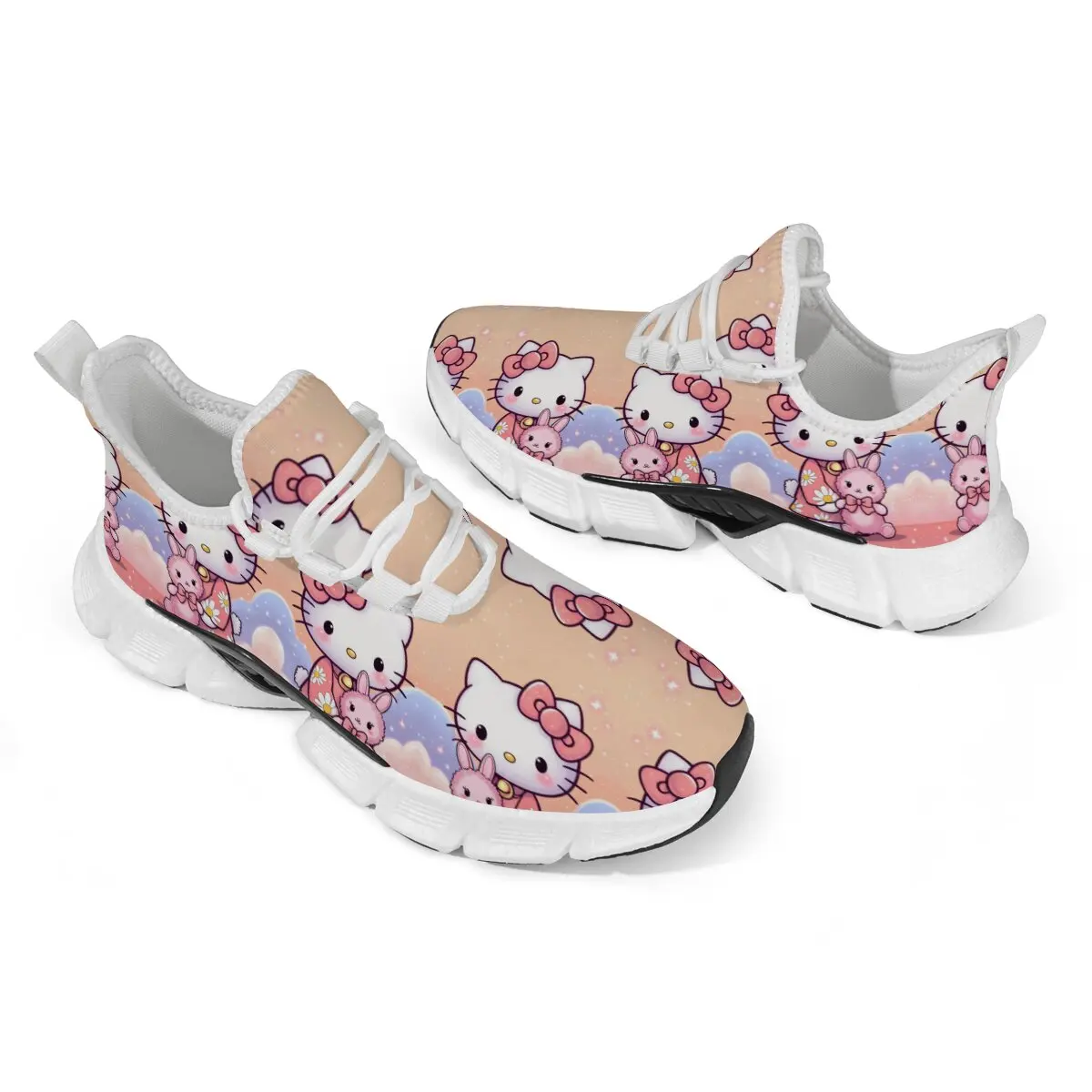 

Обувь Hello Kitty, белая, черная мужская обувь, удобная повседневная обувь для скейтборда, мужские однотонные кроссовки для отдыха, легкая прогулочная обувь