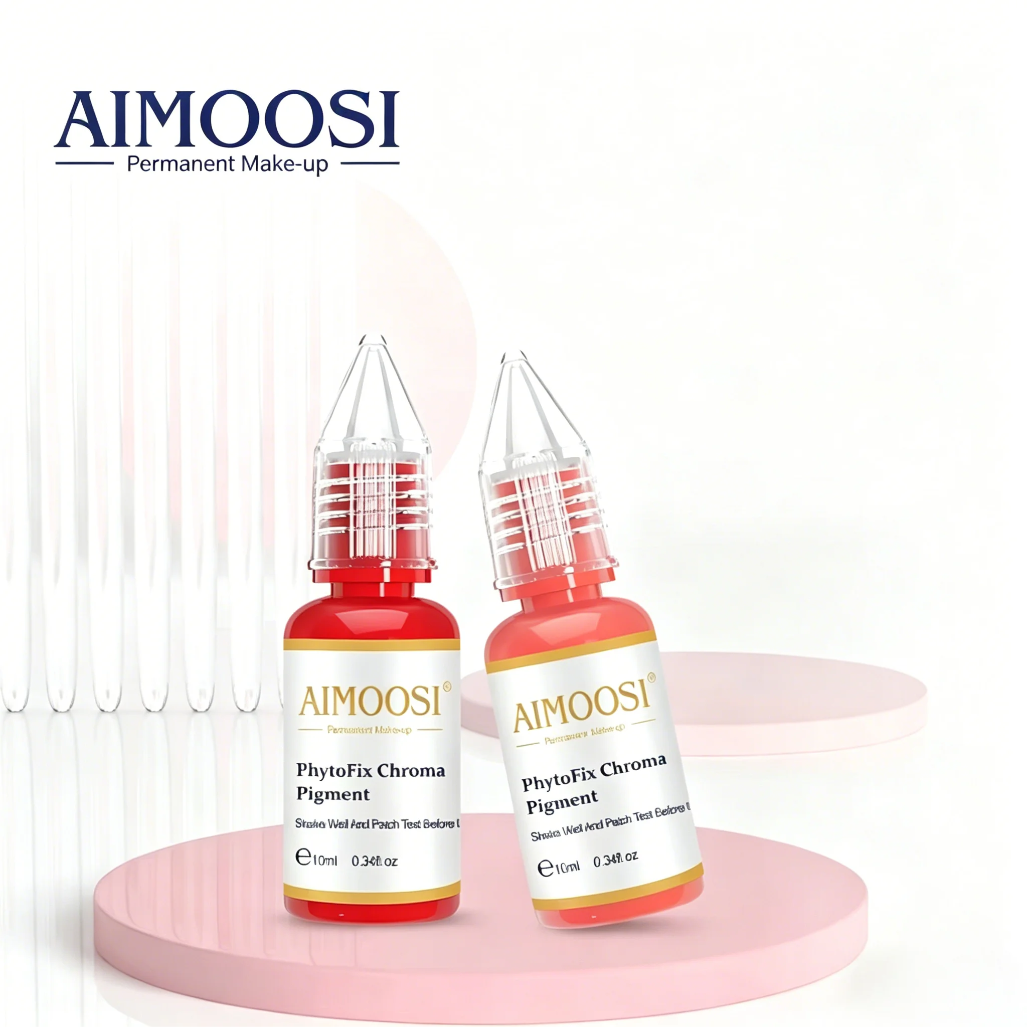 

Tattoo Ink Semi-Permanent Organic AIMOOSI Professional Lip Microblading Coloration | EU REACH Certified For PMU Artists 10ml