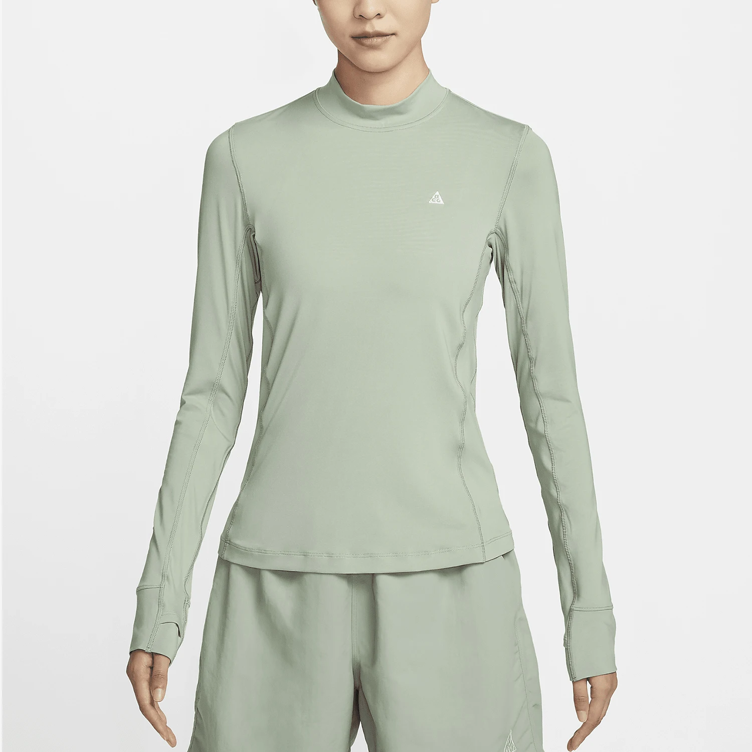 

Nike genuine genuine 2024 New Women's Sun Protection Knit Sport Long Sleeve T-Shirt FN1964-370