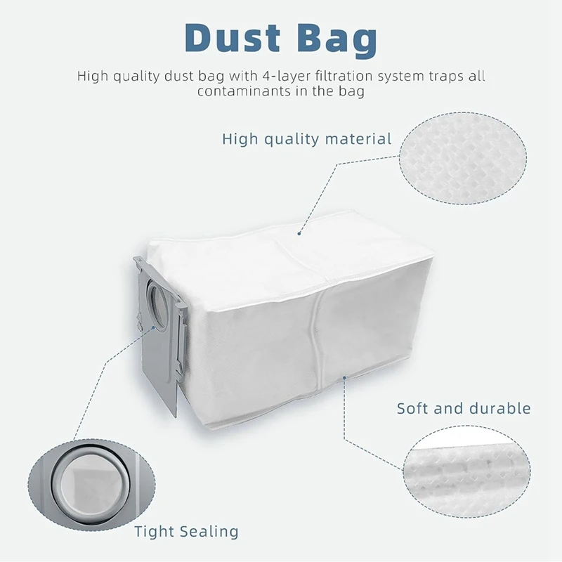 Cepillo lateral Compatible con Roborock Q Revo, accesorios para Robot aspirador, Compatible con Roborock P10