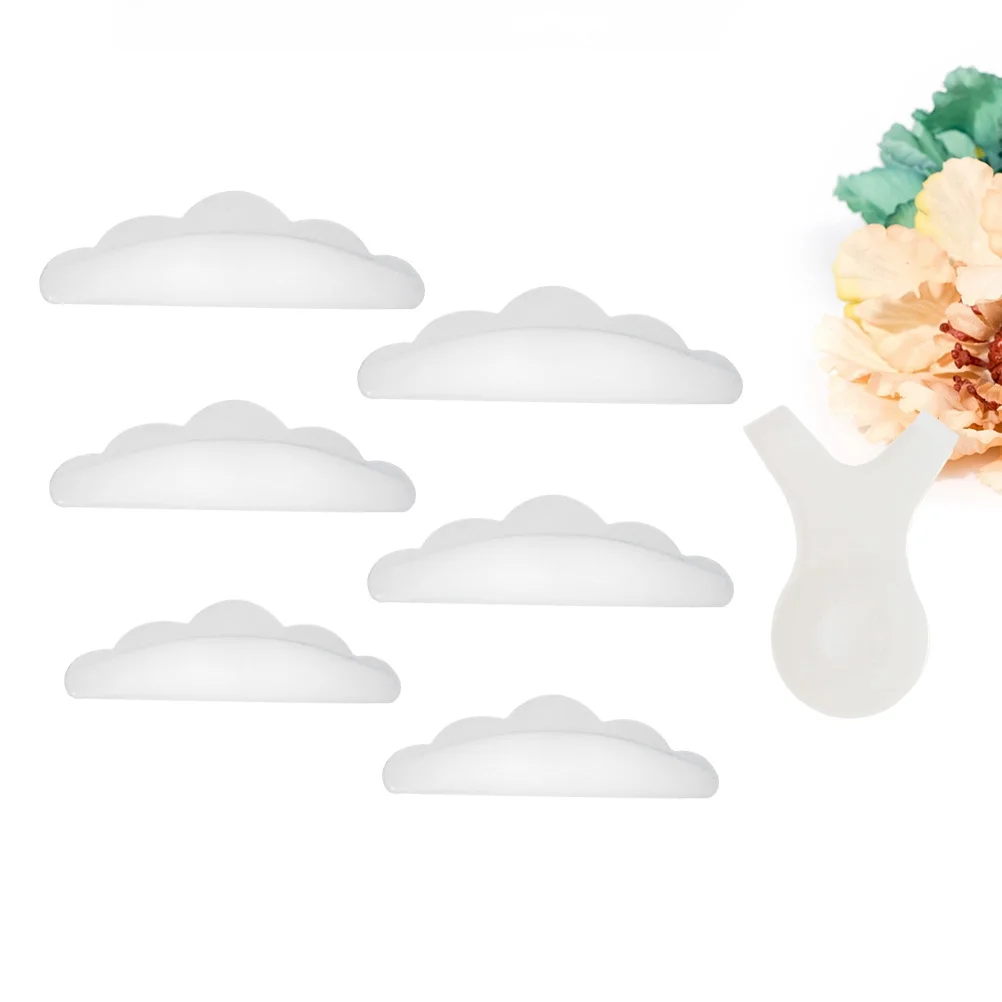 3 أزواج من وسادات السيليكون للرموش ناعمة ومريحة تناسب جميع أشكال العين لاش بكرة الشعر درع لرموش الصناعية طقم تصفيف تمديد S