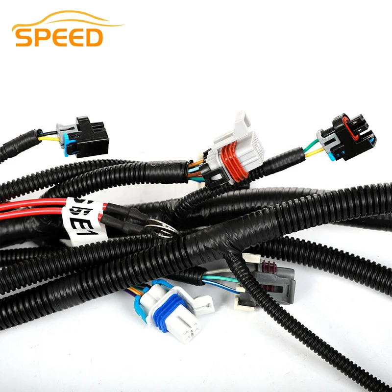 LS1-4L60E Wiring Harness Stand Alone Fits For LS SWAPS DBC 4.8 5.3 6.0 97-06 98 99 00 Car Accessories Tools 4L60