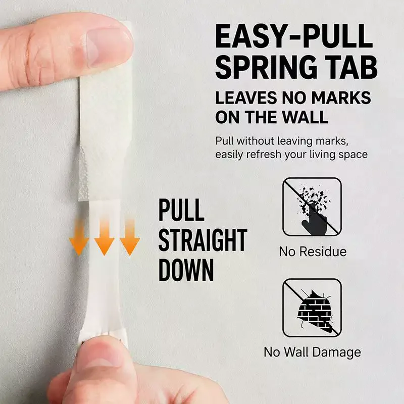 Heavy Duty Non Perforated Hang - Picture Hanging Strip 评论和价格