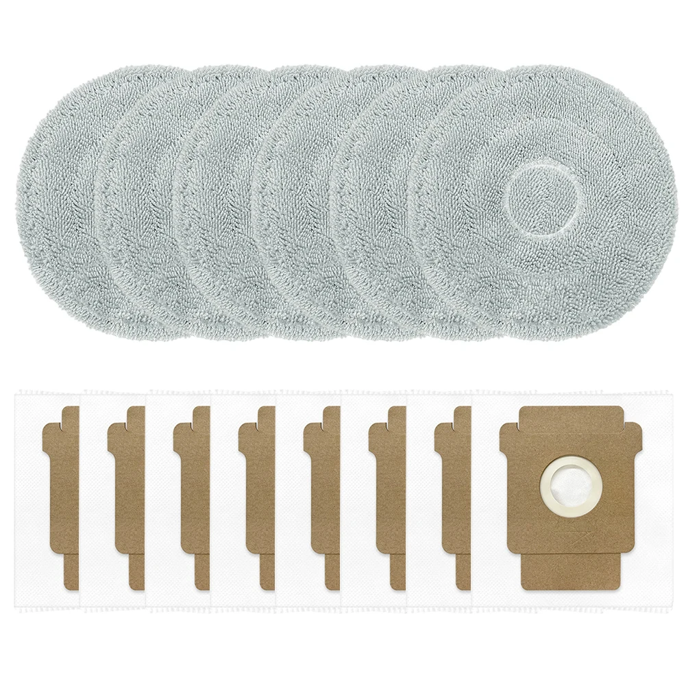 

Vacuum Dust Bags and Mop Cloth Set for Roomba Plus 405 and 505 For Combo Supporting Clog Operation and Dust Containment