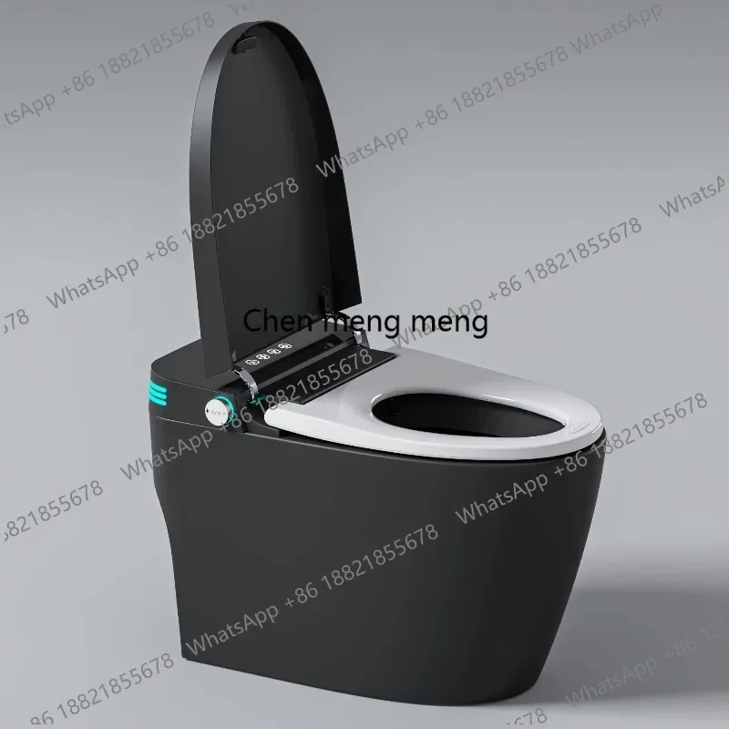E136  Wholesale Automatic Flush Sanitary Ware Bathroom Water Closet Intelligent Inodoro Toilet Black Smart Toilets