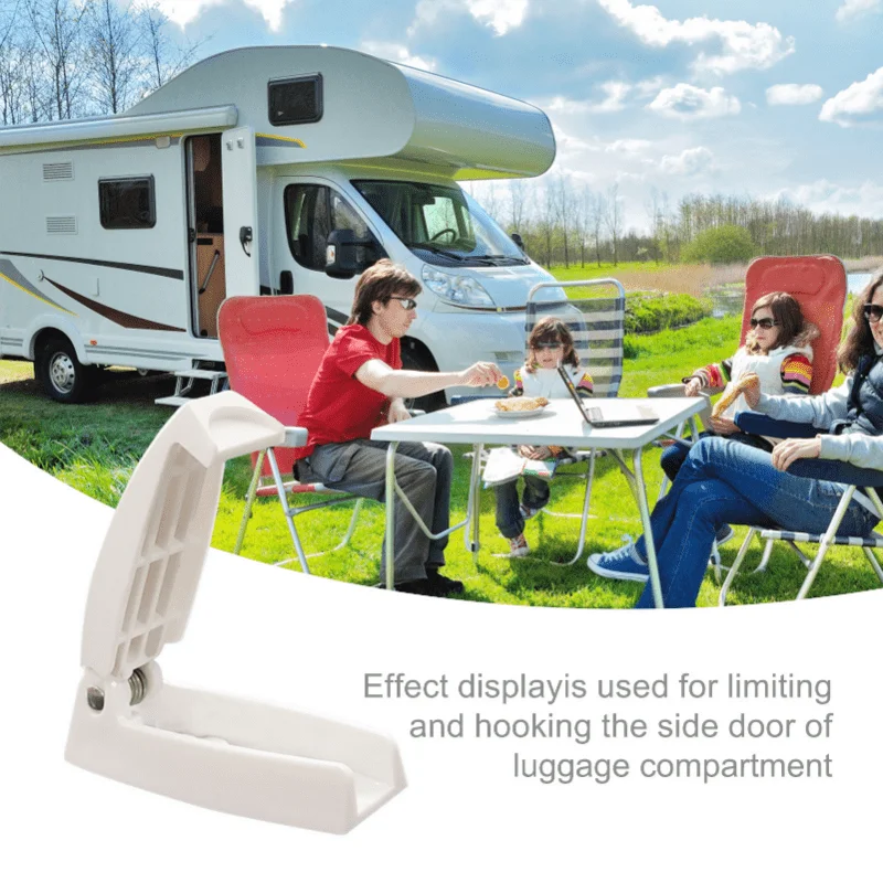 1pc Single RV Door Latch - A Reliable Storage Option for Campers, And Travel Bags - Sturdy And User-Friendly Hook Door Catch