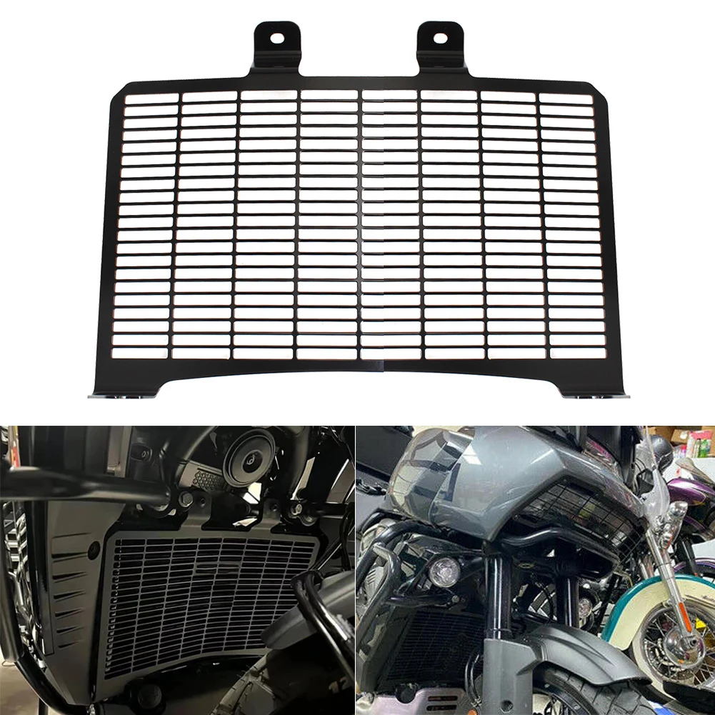 Black Motorcycle Radiator Guard Grille Cover Protector For Harley Pan America 1250 RA1250S 2020-Up