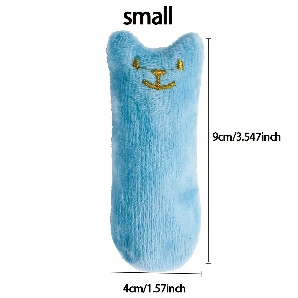 New Molar Expression Interactive Teddy Toy, Durable Chew Pet Toy, Catnip Plush Toy for Cats & Dogs