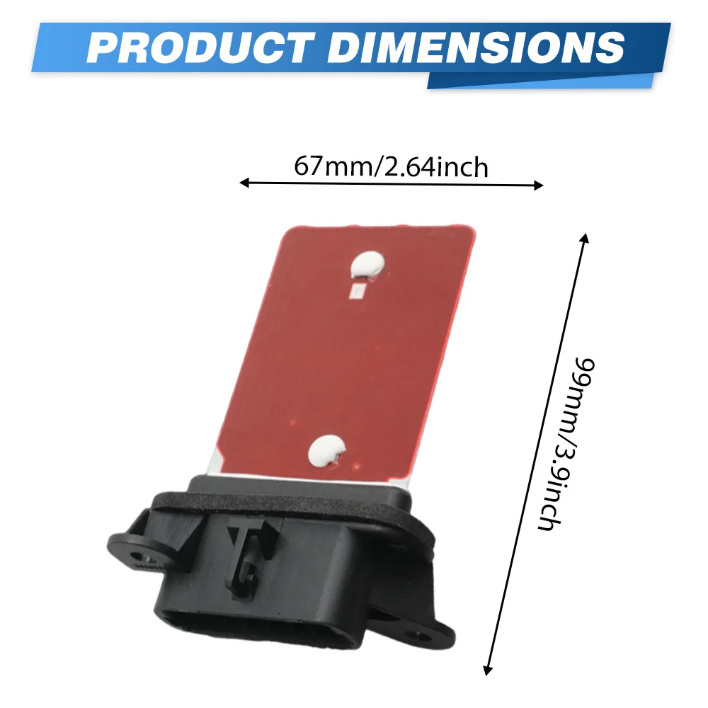 Car Heater Blower Motor Resistor Replacement for Chevrolet Sonic 2012-2021 Spark 2013-2015 Trax 2015-2022 94560526 95018066 - Image 4