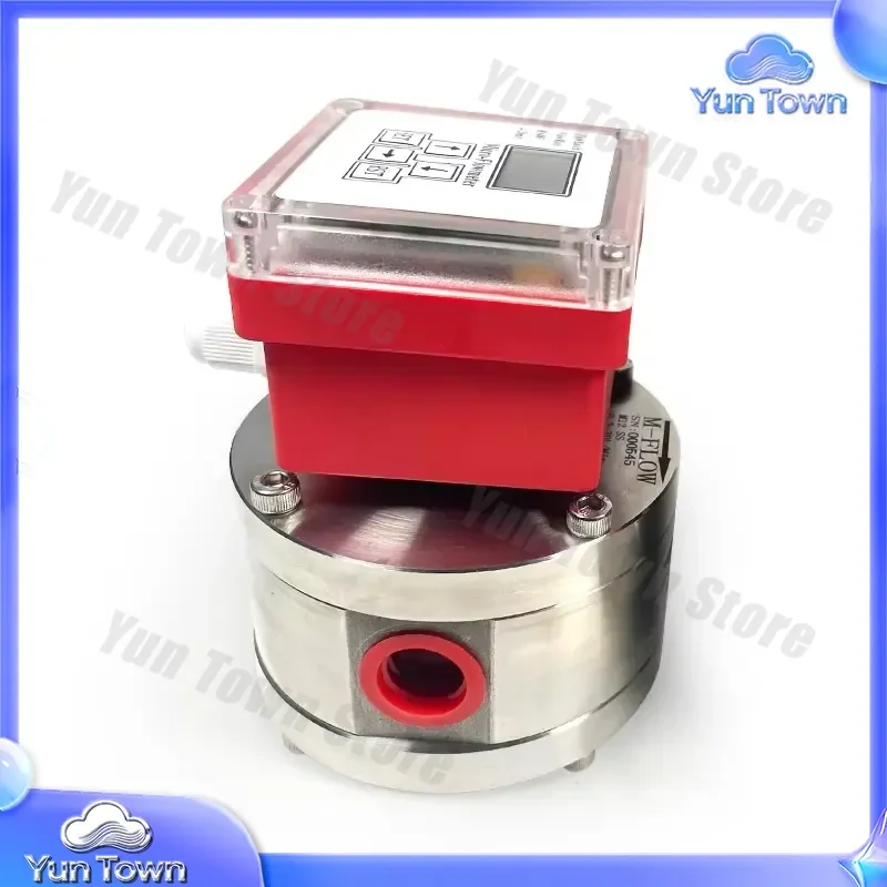 Digital Display Micro Gear Flow Meter for Industrial Fluid Measurement Flow Rate Monitoring for Water Oil Fuel