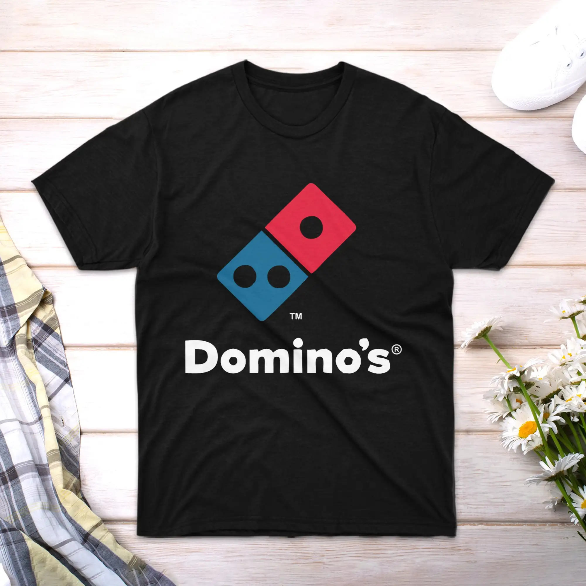 T Shirt Dominos Event Pizza Slim Friend Fit Short ShirtT Big Boy for Men Women Family