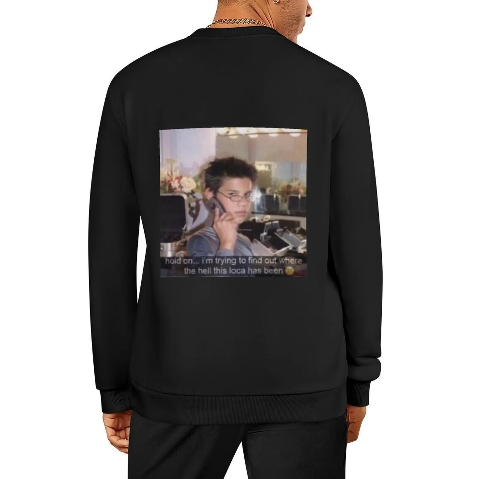 Jacob Twilight Meme – Wo die Hölle bist du bist, Loca? Pullover Mode Männer Anime Kleidung Herren Mantel ästhetische Sweatshirts