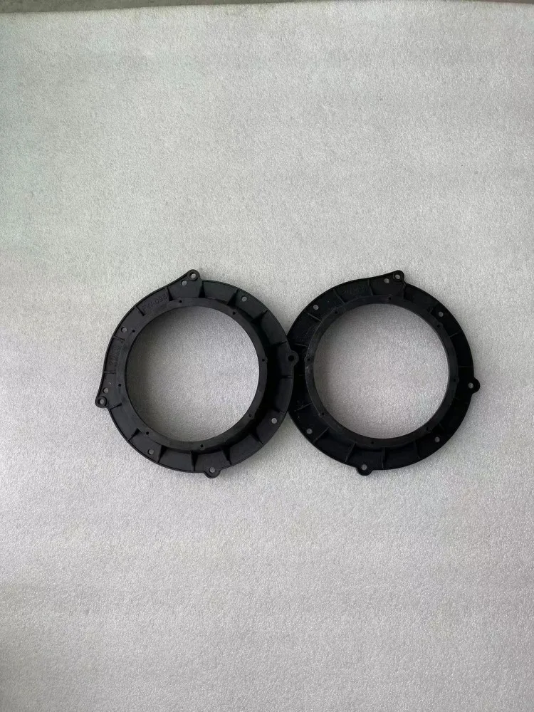Car Door front rear Stereo Speaker Horn Wire Mat Adapter Plates Ring Waterproof Cover 8\