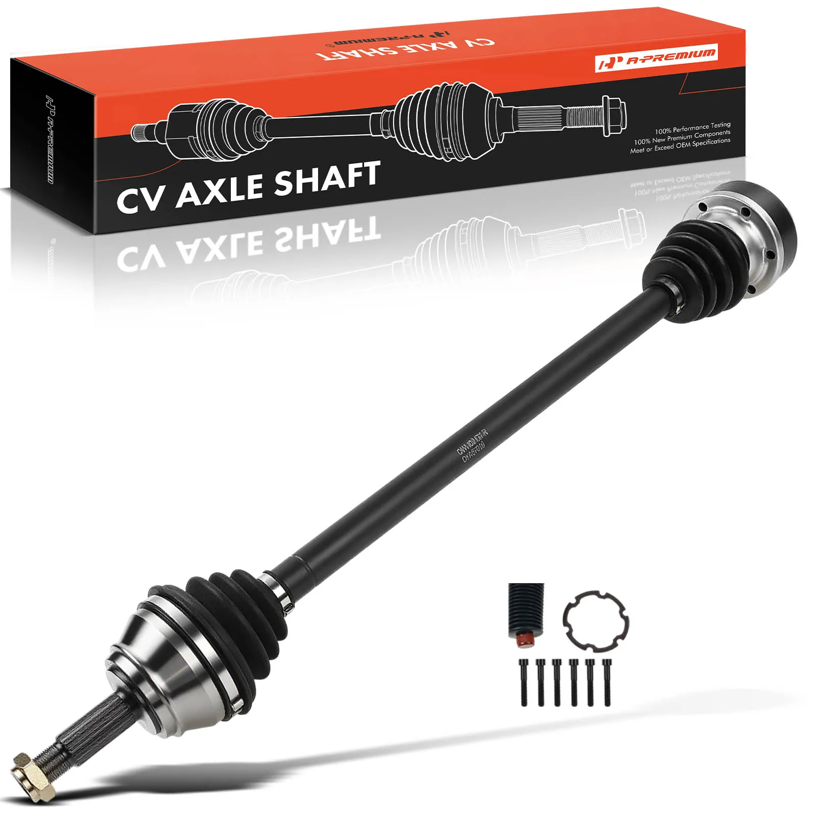 A-Premium Front Passenger Side CV Axle Assembly for Volkswagen Jetta Golf 1985-1992